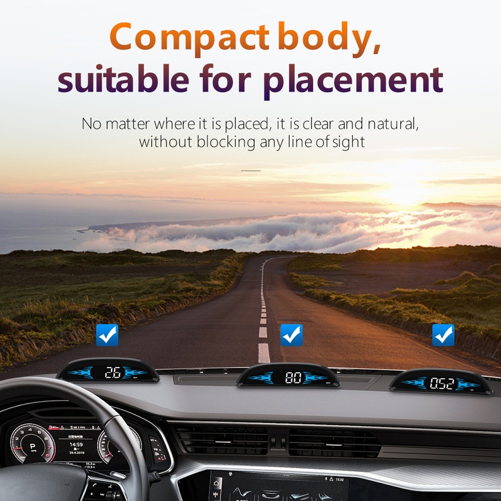 Car New OBD Speedometer Head-up Display B2 Multi-Functions Car Diagnostic D UOEL