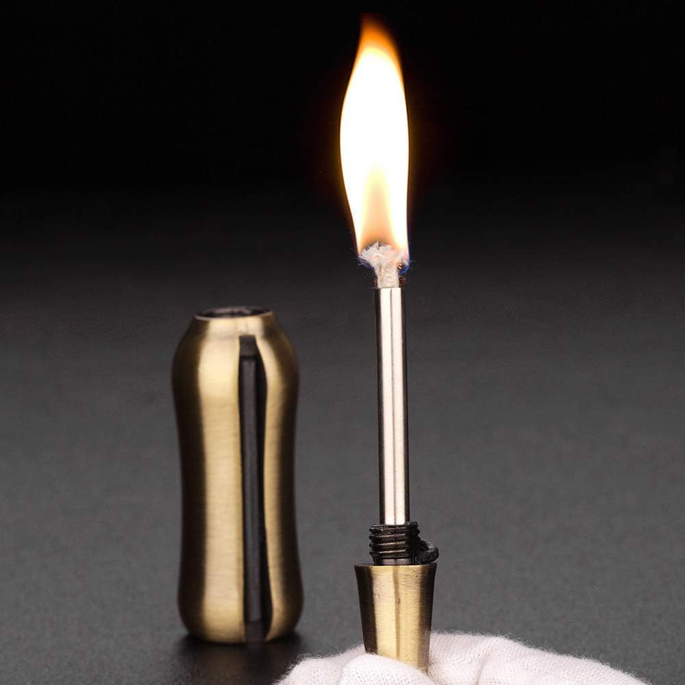 Permanent Match Keychain, Waterproof Matchstick Fire Starters Portable Camping L