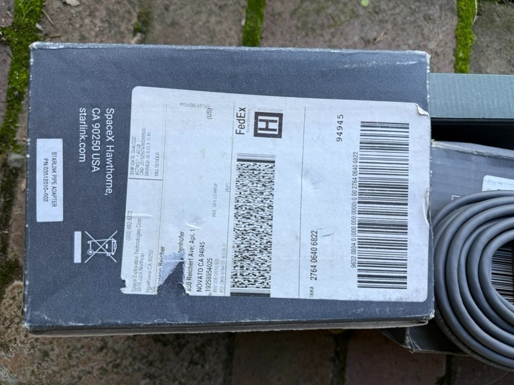 OEM starlink pipe adapter