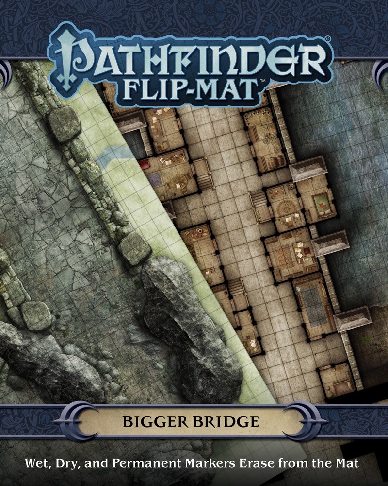 Pathfinder (RPG) Flip-Mat: Bigger Bridge