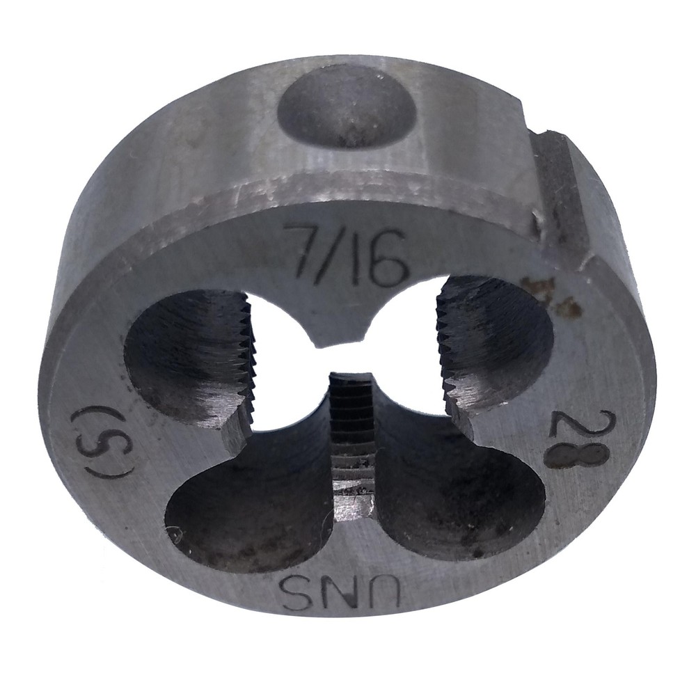 HSS 7/16-28 UNS Die Right Hand Thread