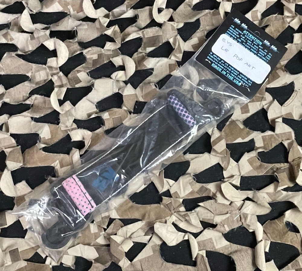 NEW KM Paintball EVS Goggle Strap - SE Pop Art