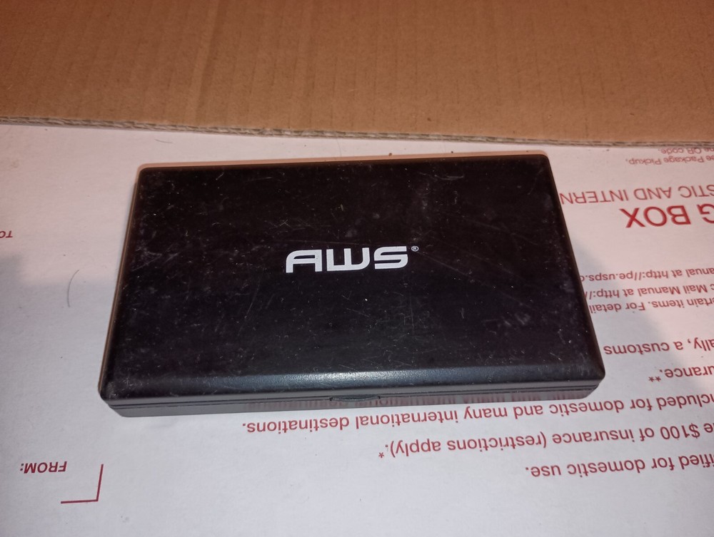 AWS 201 200 x 0.01 Gram Scale.