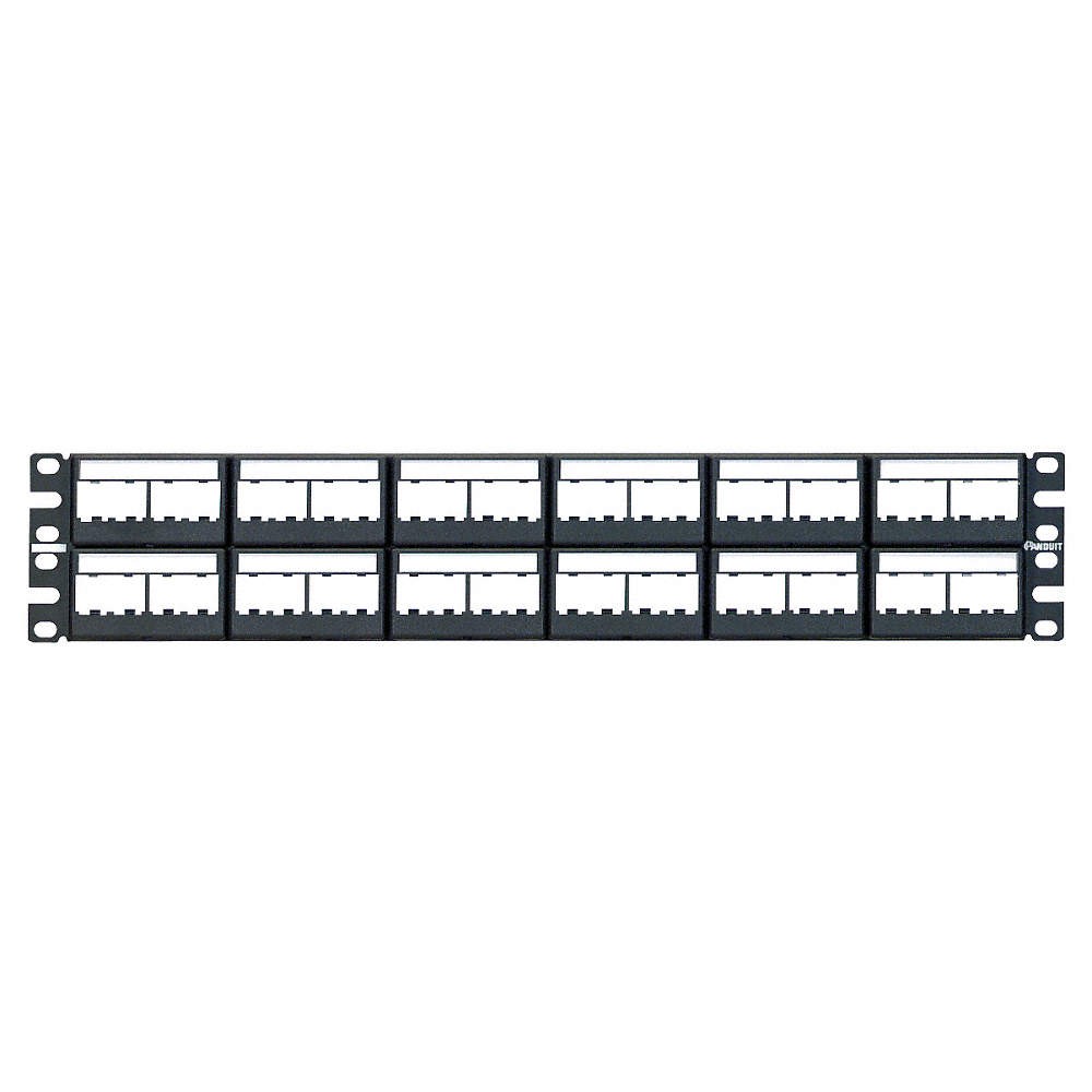 PANDUIT CPPL48WBLY Patch Panel,Mini-Com,Rack Mt,48 Port 5ZVY2