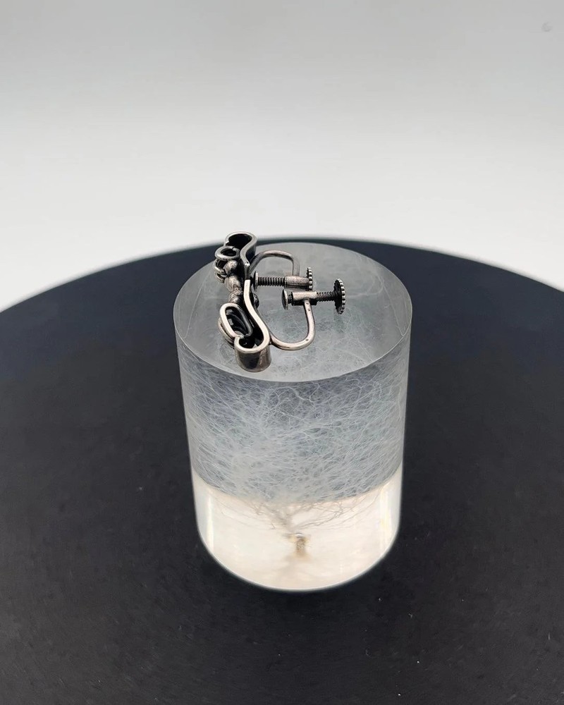 Hans Hansen Sterling Silver Earrings