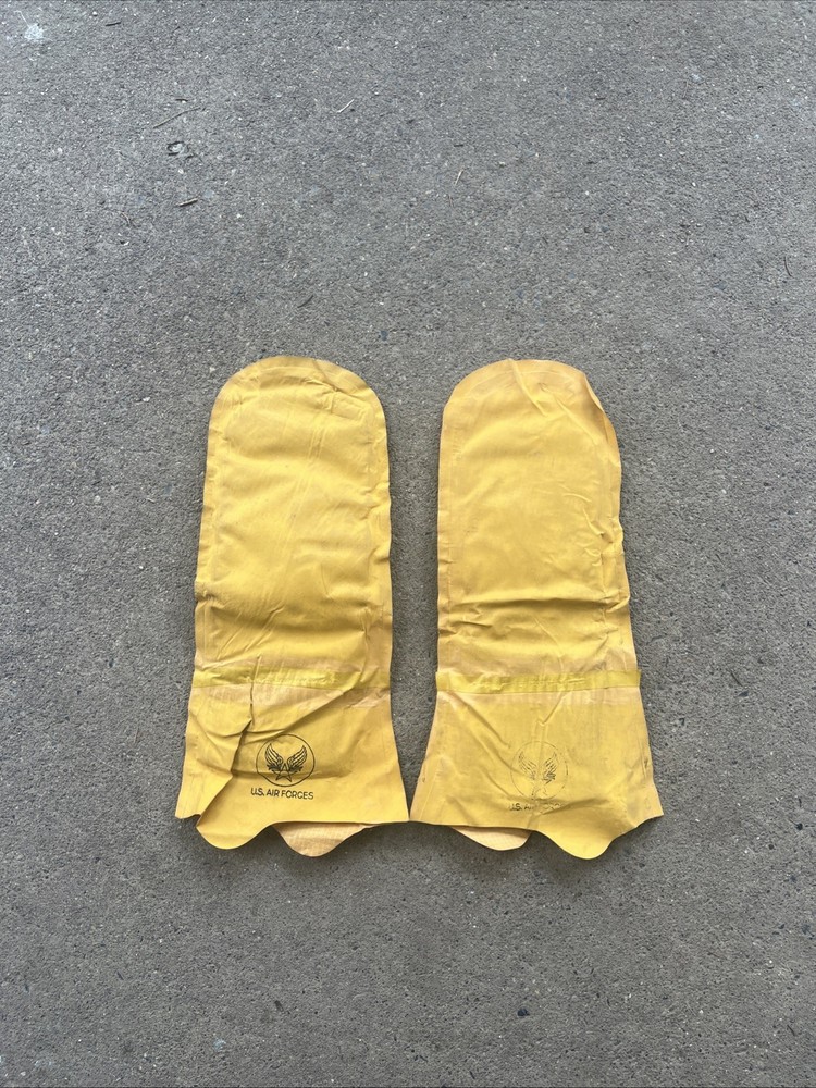 WW2 US Army Air Force F-1 Yellow Gloves (AA334