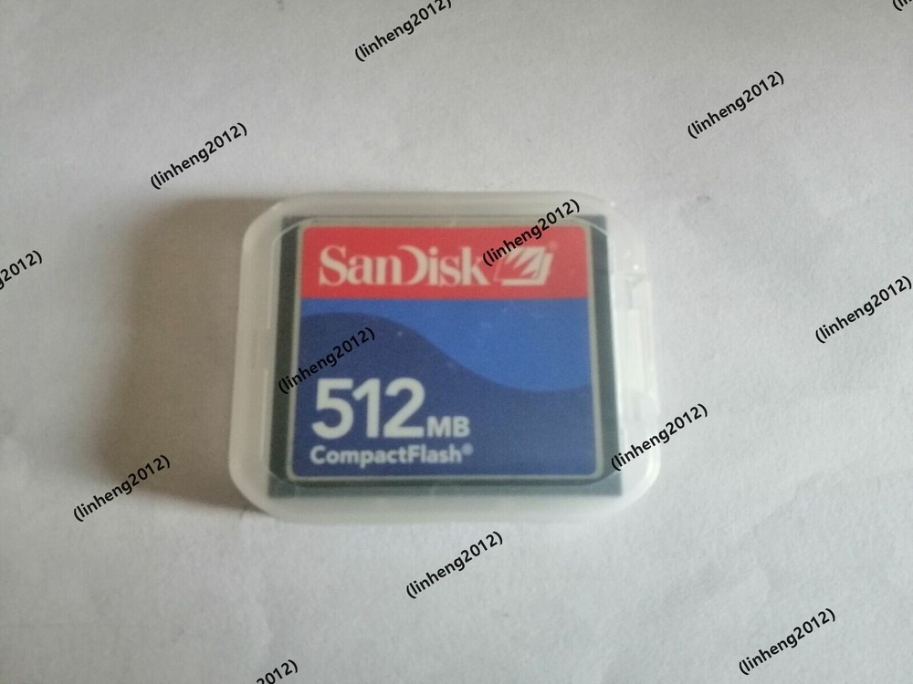 10PCS  512MB SanDisk CompactFlash CF Memory Card 512MB SDCFJ/SDCFB