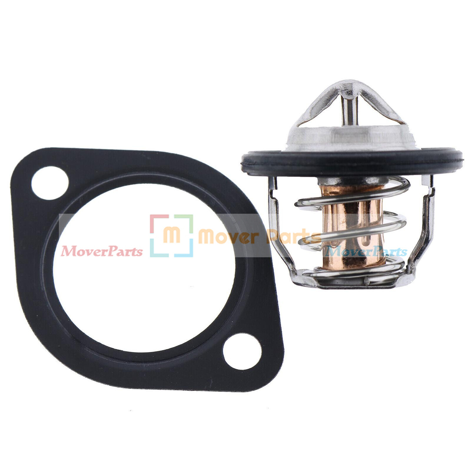 Thermostat Assembly 19434-73014 w/ Gasket 16221-73270 For Kubota D902 V1505