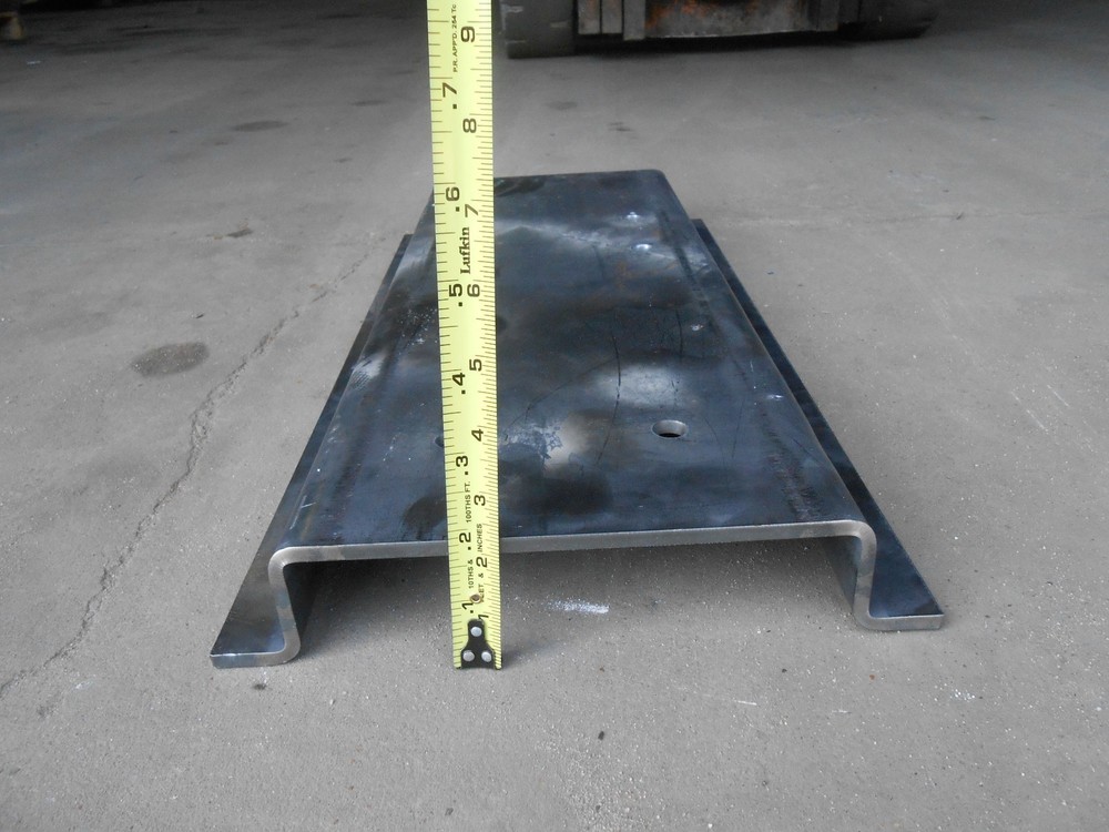 EXCO CNC TOP HAT PUMP SKID COUPLING GUARD 30" X 7" MOUNTING