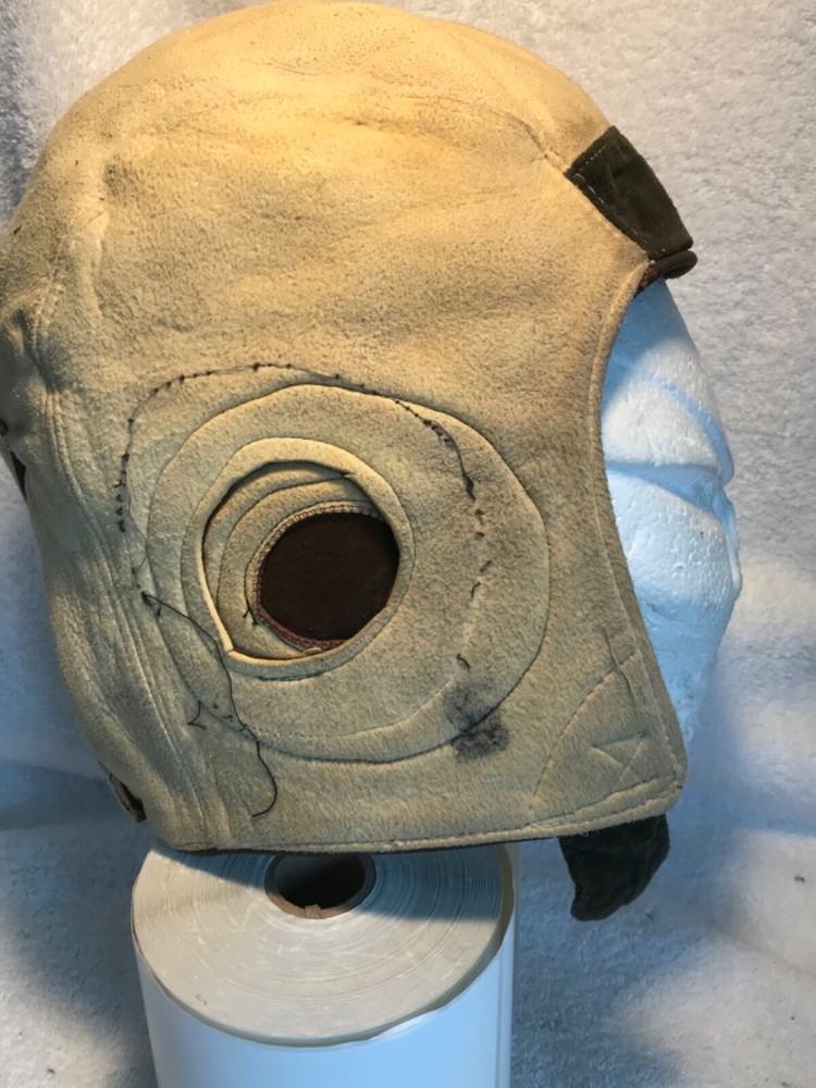WW2 RCAF Modified Type B Leather Pilots Helmet
