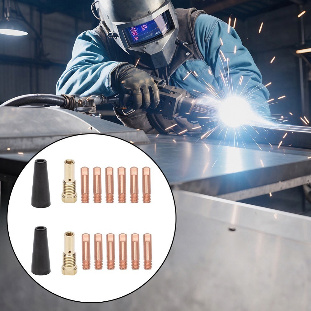 High Compatibility Gasless Nozzle Tips Kit Includes Various Essential Parts