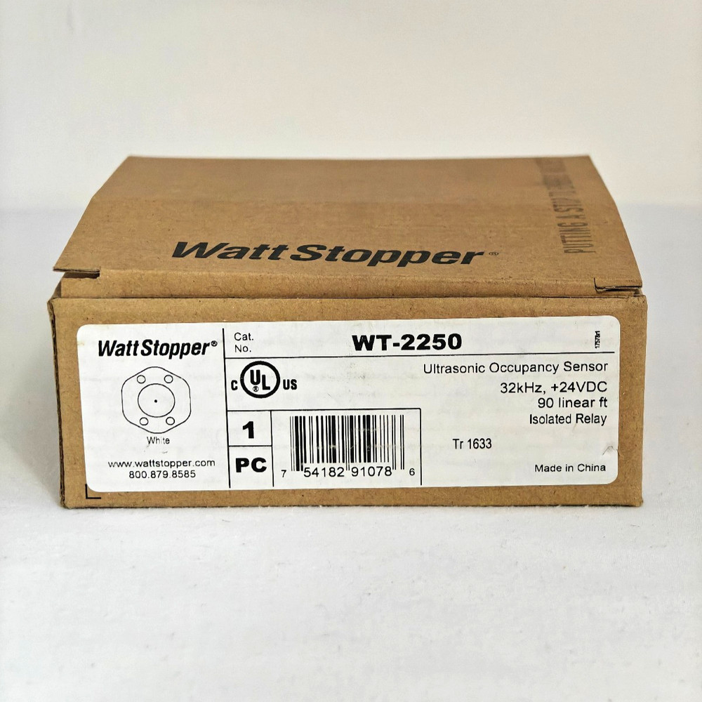 Wattstopper WT-2250 Ultrasonic Occupancy Sensor - NEW