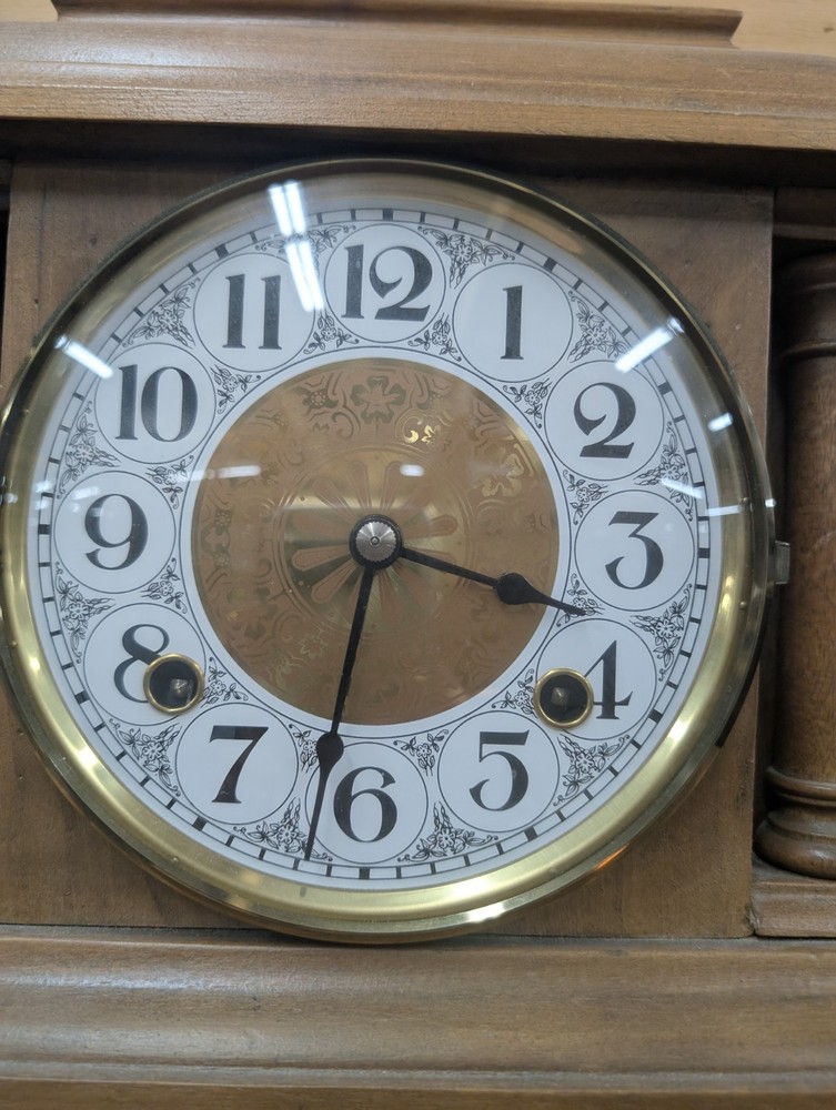 Seth Thomas original wood mantel clock