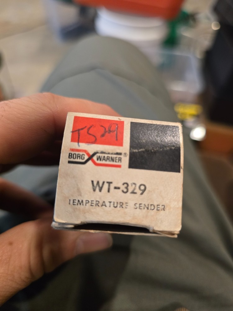 NOS Borg Warner Temperature Sender Switch WT329.  TS29