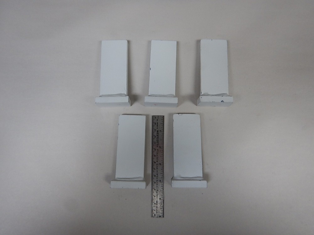 Rectangle Knock over Targets - 5 Pieces - 3/8" thick Regular Steel