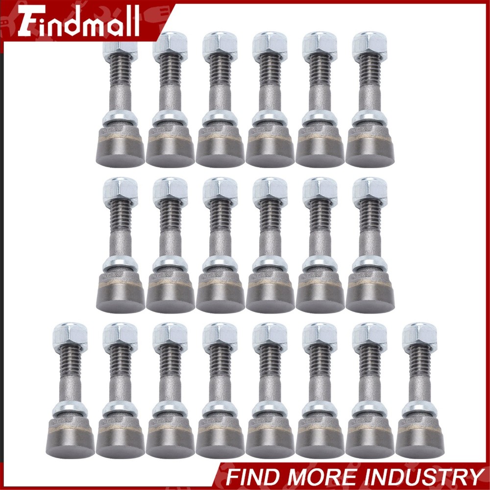 Findmall 20 Pcs Stump Grinder Teeth Compatible 500 Replace For Stump Removal