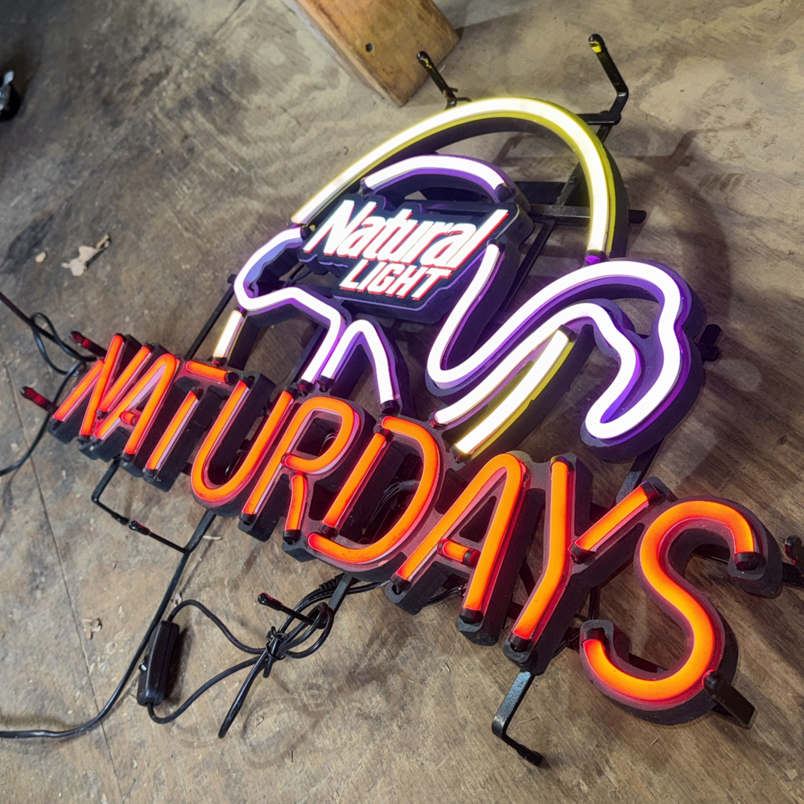 Natural Light Naturdays Neon Bar Sign