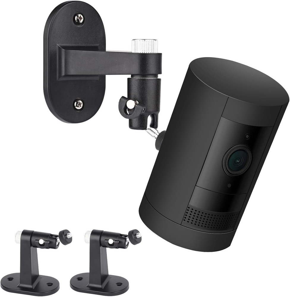 360-Degree Swivel Security Camera Mounts - Easy Installation, Durable Design