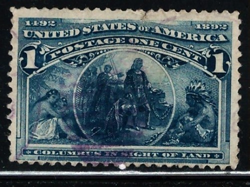 US old single stamps Scott#230 (used),