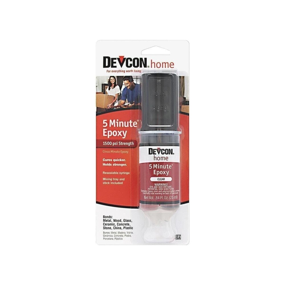 Devcon 1Oz 5-Min Epoxy Syringe