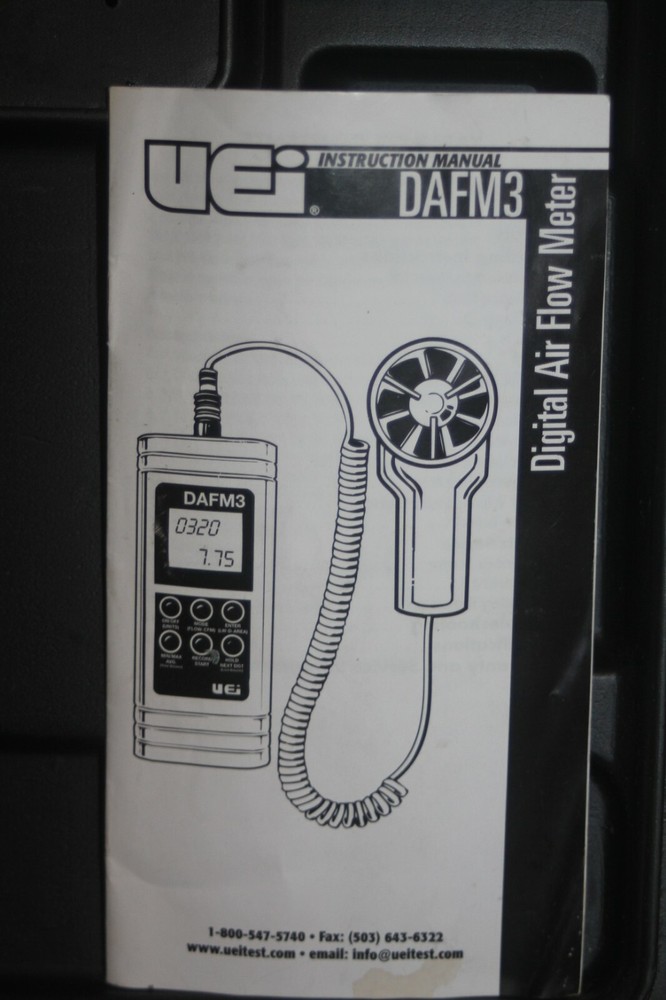 UEI Digital Air Flow Meter DAFM3