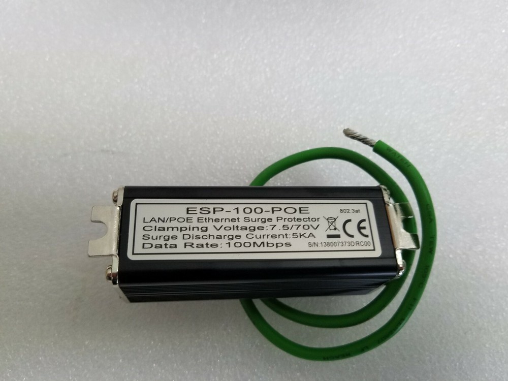 Tycon ESP-100-POE Network Lightning & Surge Protector
