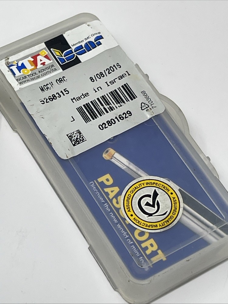 Iscar MGCH 08C Solid carbide bar for internal grooving, turning, threading