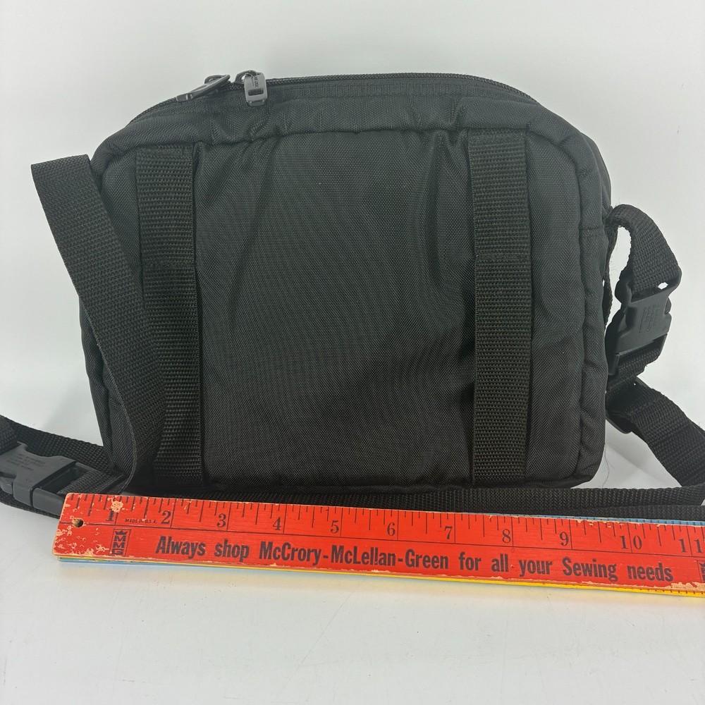 VTG Case Logic Black Mesh Soft Shell CD Discman Carry Case Shoulder Strap