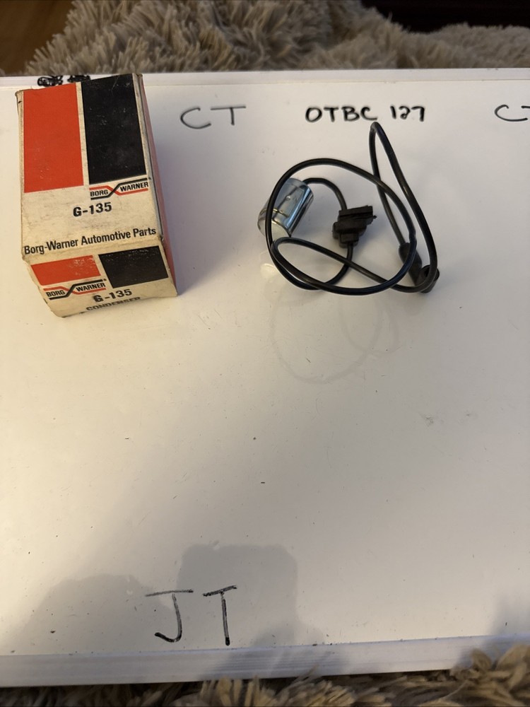 (1) Borg Waner Condenser G135 Nos OEM Sold Individually