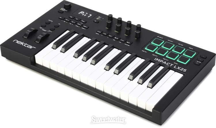 Nektar Impact LX25 mk3 MIDI Controller