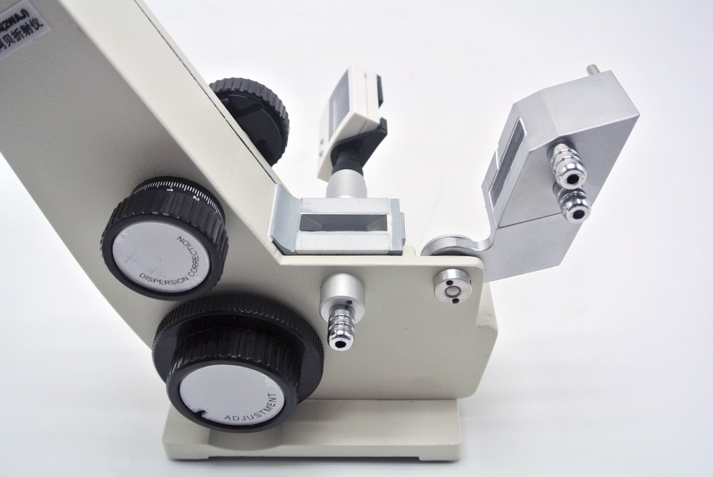 Digital Abbe Refractometer Monochromatic Abbe Refractometer with 1.3000-1.7000nD