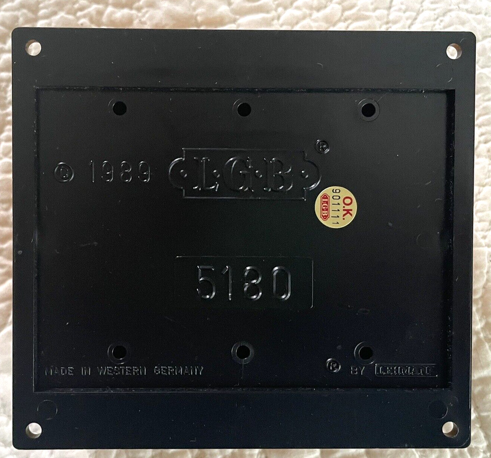 LGB 5180 0, MOMENTARY SWITCH CONTROL BOX, NEW