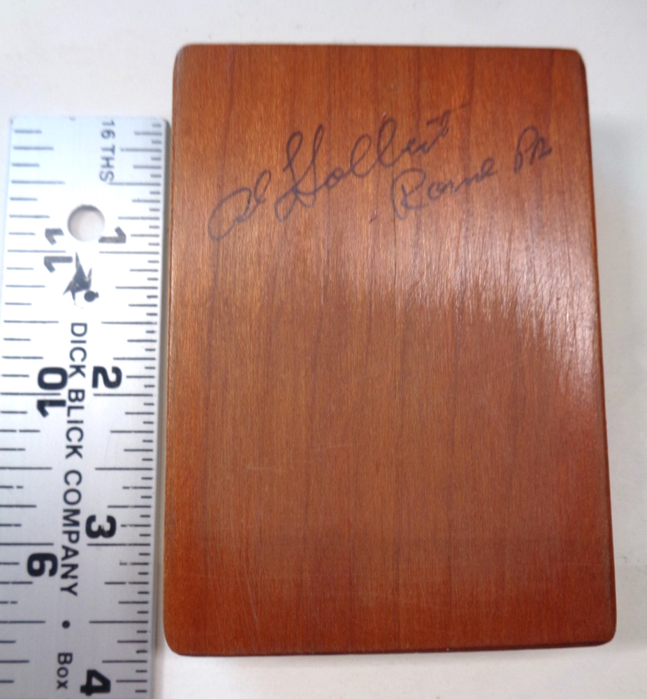 Enticer Turkey Calls, Aluminum & Cherry Rectangular Turkey Call, Used