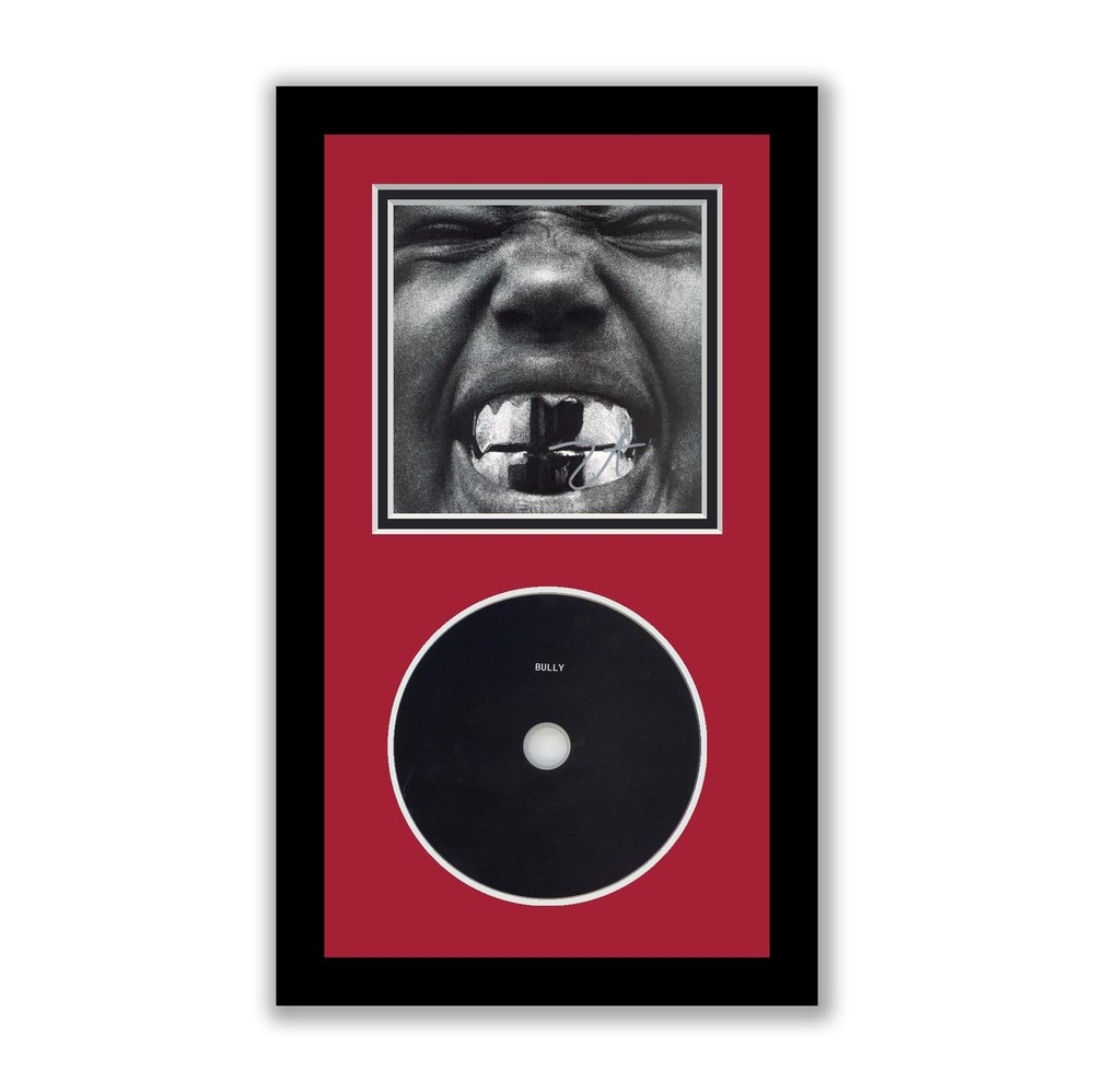 Kanye West Autographed Signed Framed CD Bully ACOA