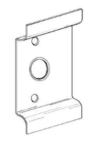 Panic Bar Pull Plate Aluminum Finish