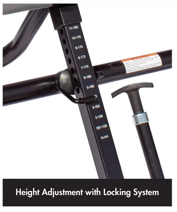 HGI 4.0 DELUXE HEAT & MASSAGE INVERSION TABLE *DISTRESSED PKG*