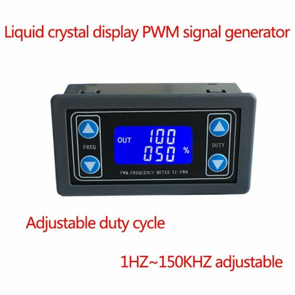 PWM Pulse Frequency Duty Cycle Square Wave GL Signal Generator Module Adjustable