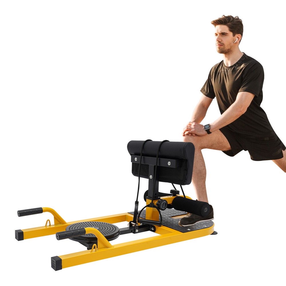 Squat Machine Exercise Squat Stretching Fitness Deep Squat Bench Loading 220lbs