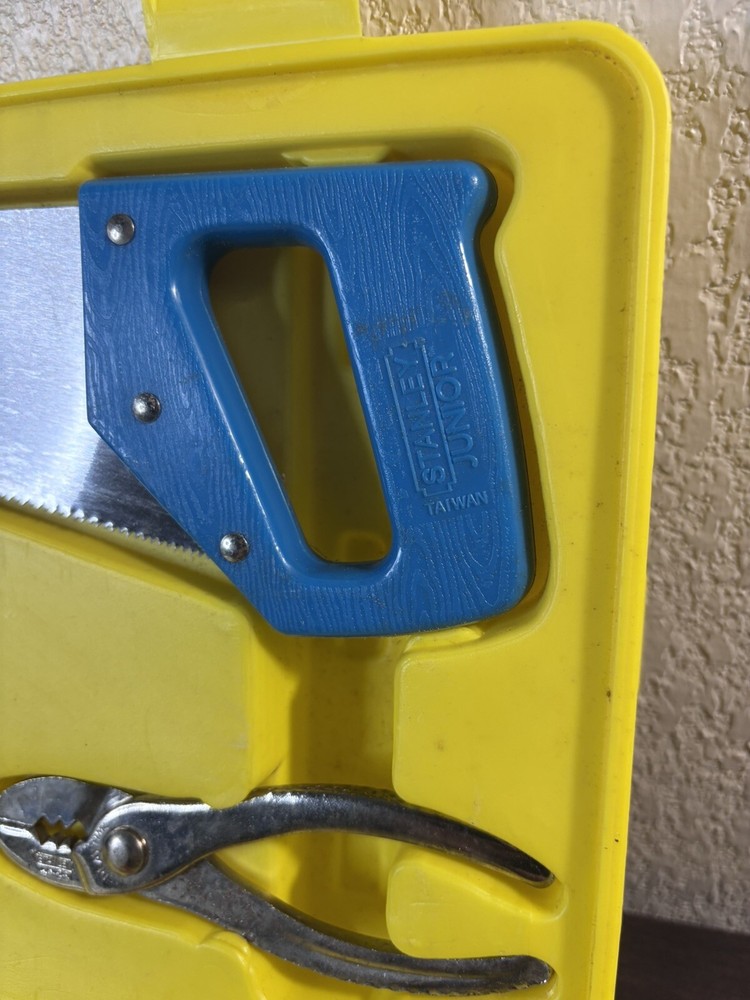 Vintage Stanley Junior Mini Portable Tool Box