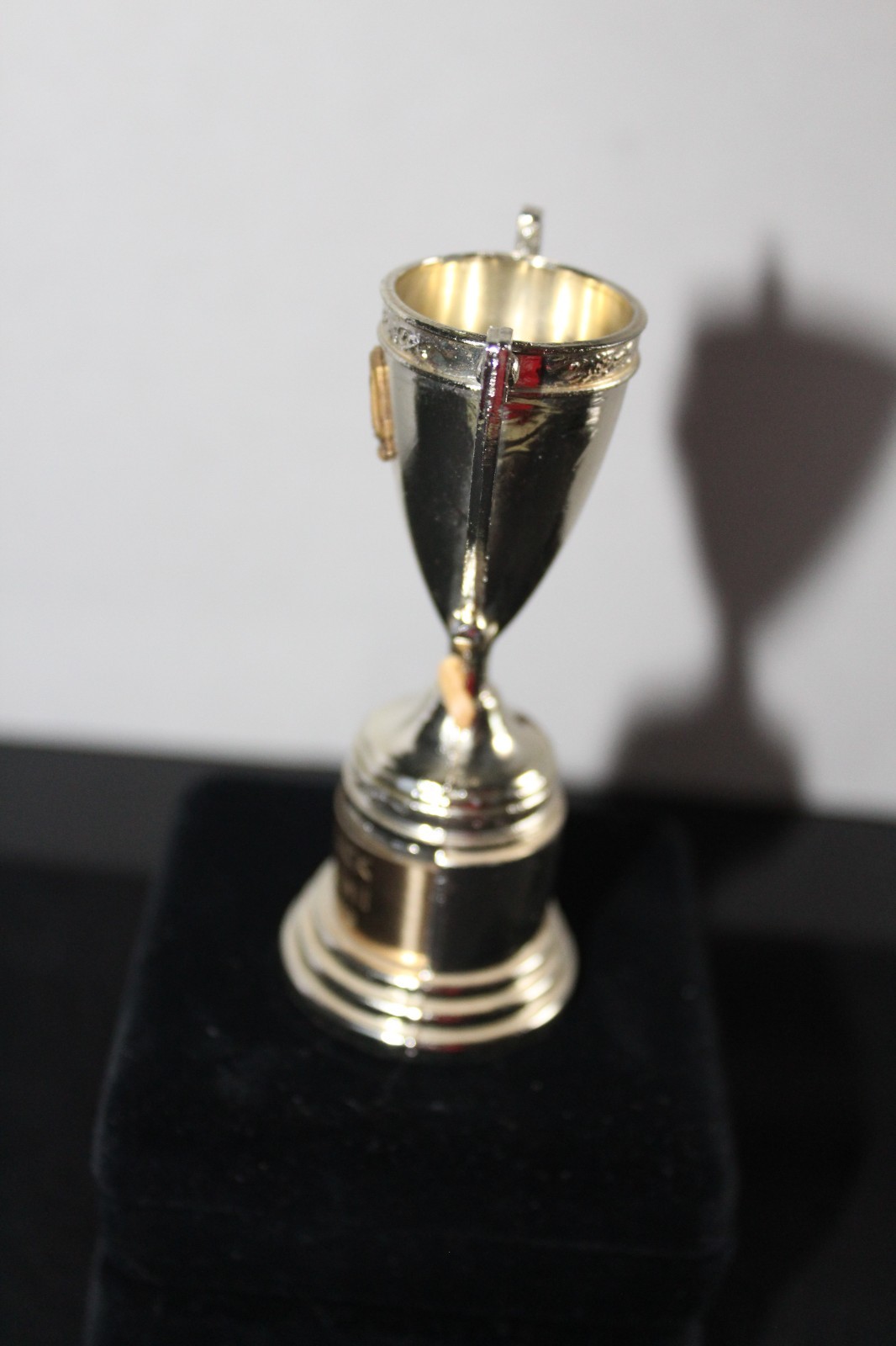 Vintage Small Silver Toned Basketball Loving Cup