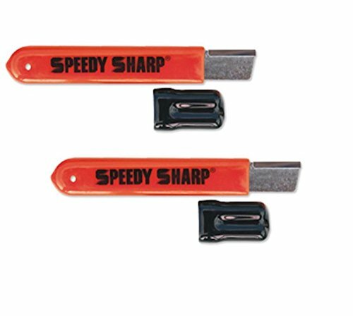 "The Original" Speedy Sharp Carbide Sharpener, Knife Sharpener,  Orange (2 pack)