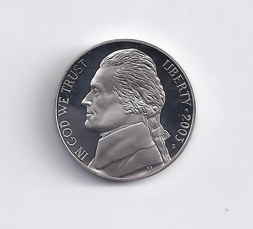 2003-S  PROOF NICKEL