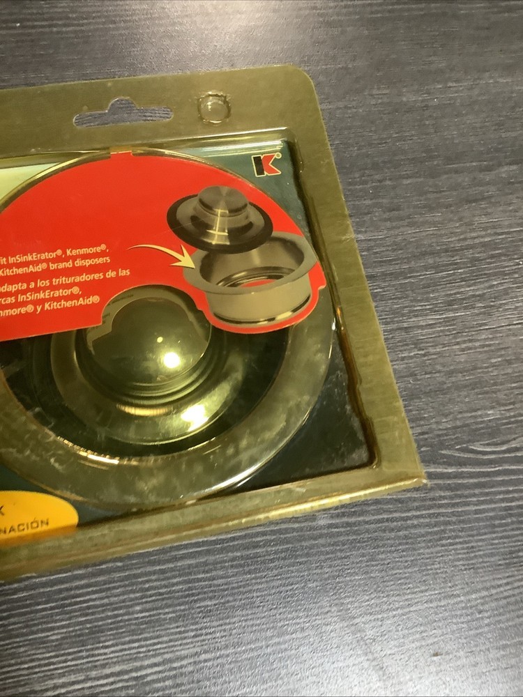 K5475 Strainer & Disposal Flange Set Combo Pack Polished Chrome NOS