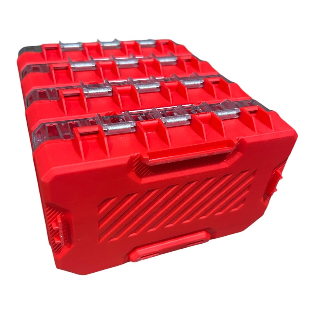 Craftsman Nano Small Versastack Stackable Plastic Storage Cases 4 Pack
