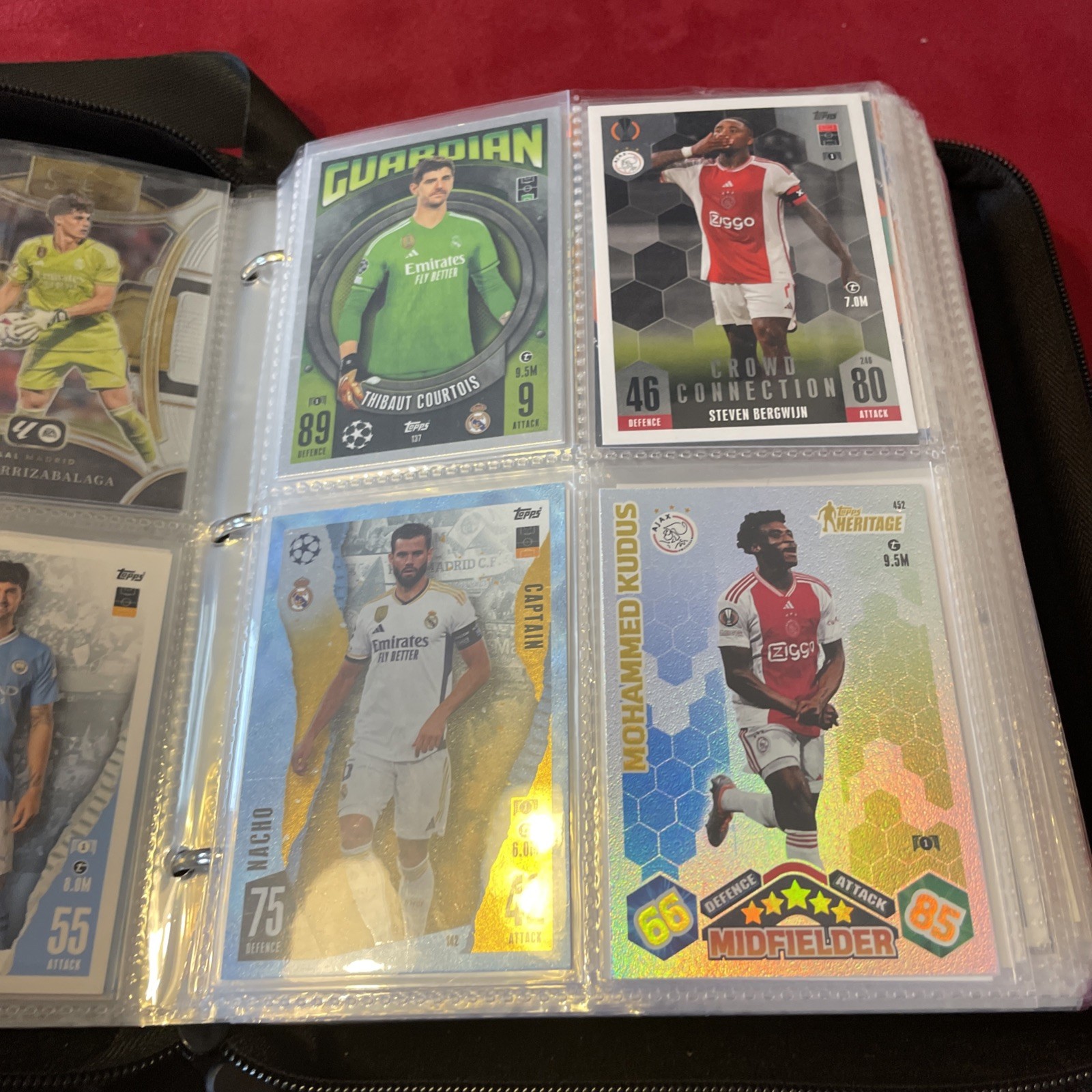 Huge Binder Full Of Soccer Cards! Panini, Topps, Many Holos And Special Cards!
