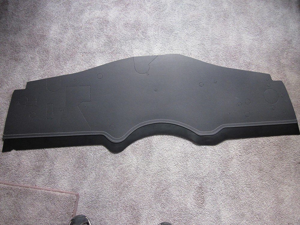 1955 chevy bel air firewall pad