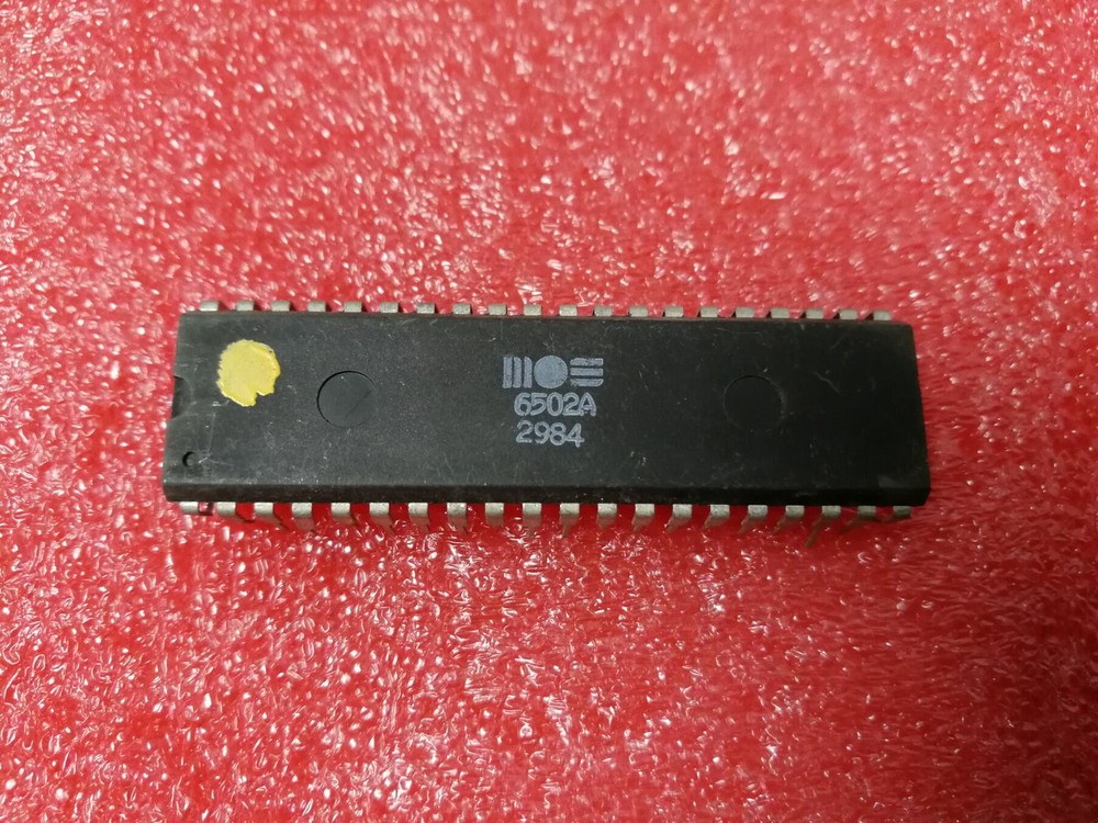 Vintage MOS 6502 6502A 6502AD 6502B DIP40 x 1pc