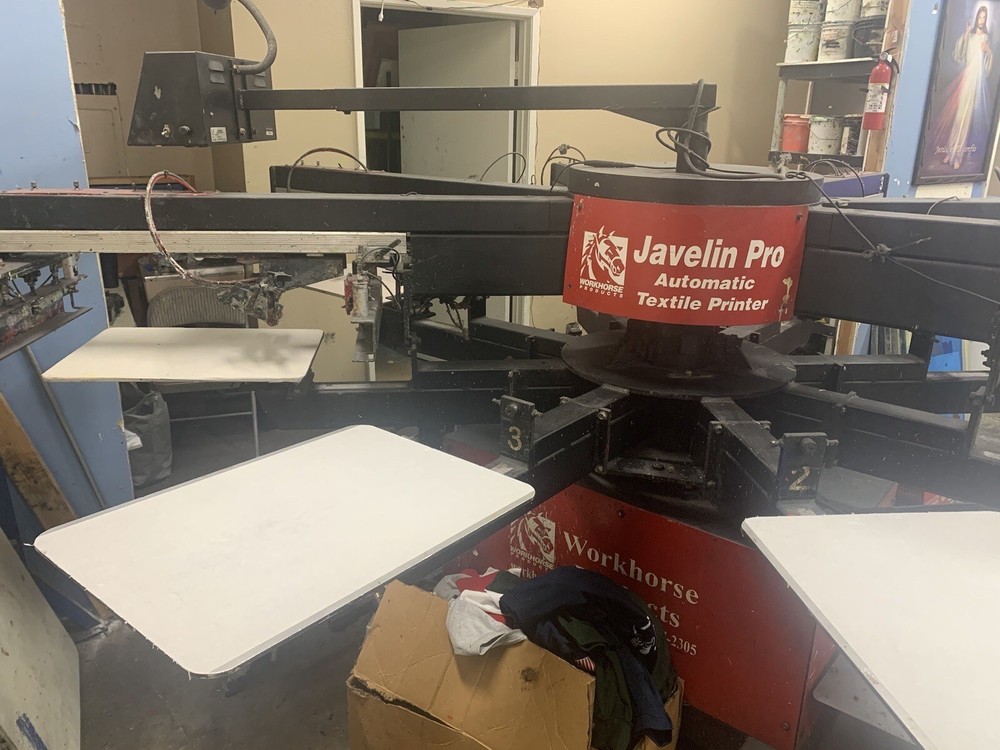 Javeline Pro Automatic Textile Printer