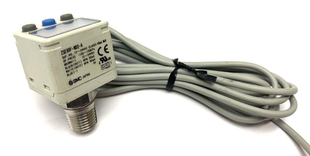 SMC ZSE80F-N02-A Digital Pressure Switch Assembly