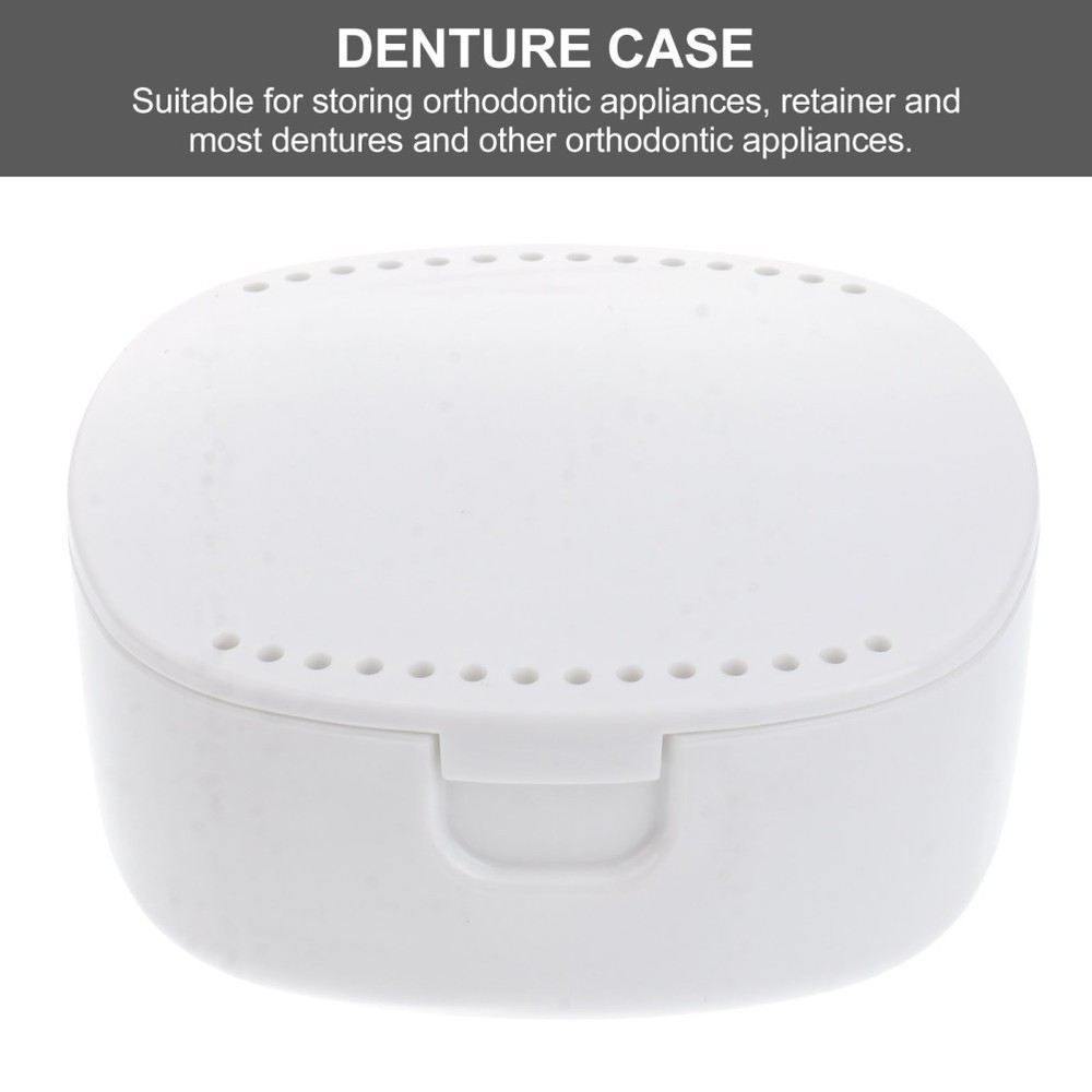 Denture Container Accessories Aligner Case Dental Storage Holder